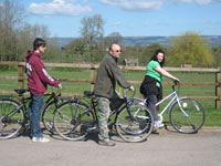 cycle hire at the old oaks somerset