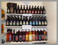 local cider and beer in the shop image