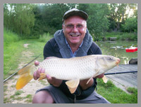 david hoyle - fisherman at old oaks campsite