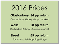 2016 minibus prices from Old Oaks Somerset