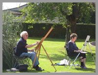 painting course at the old oaks